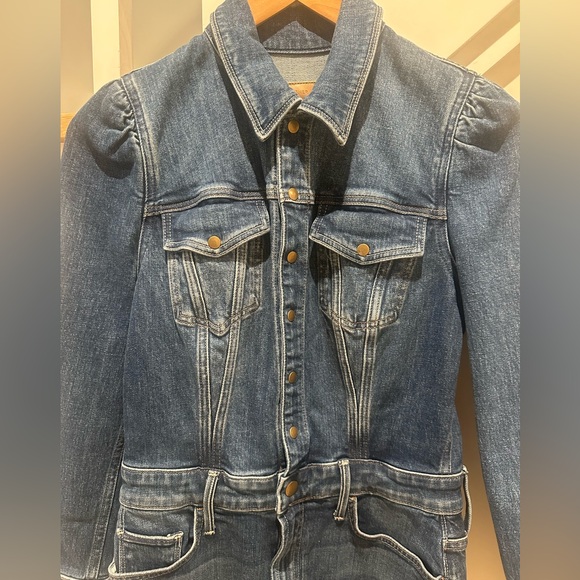 MOTHER The Puffy Bruiser Mini Dress XS - Picture 4 of 7